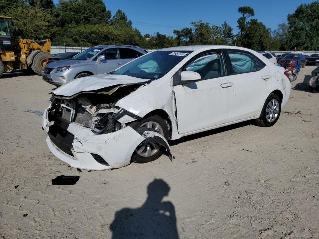 TOYOTA COROLLA L 2014 with VIN 2T1BURHE4EC107244 - Photo from auction