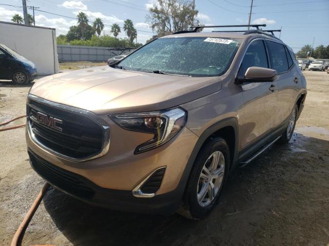 GMC TERRAIN SL 2018 with VIN 3GKALMEV7JL313398 - Photo from auction