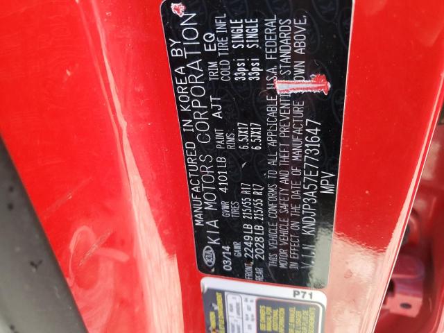 Photo 14 from auction – 2014 KIA SOUL + with VIN KNDJP3A57E7731647