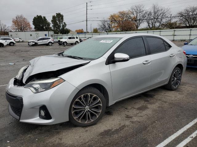 TOYOTA COROLLA L 2016 with VIN 5YFBURHE5GP443326 - Photo from auction