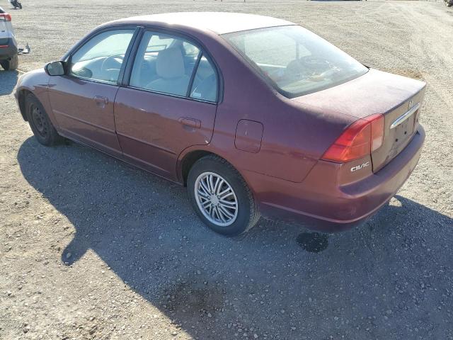 Photo 2 from auction – 2002 HONDA CIVIC EX with VIN JHMES26772S003483