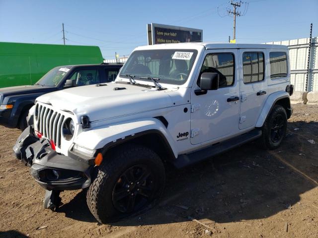 Photo 1 from auction – 2022 JEEP WRANGLER U with VIN 1C4HJXEN2NW270641