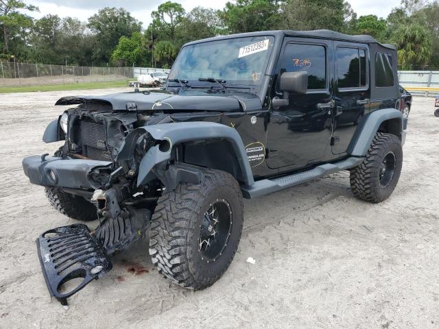 JEEP WRANGLER U 2016 with VIN 1C4BJWDG7GL229705 - Photo from auction