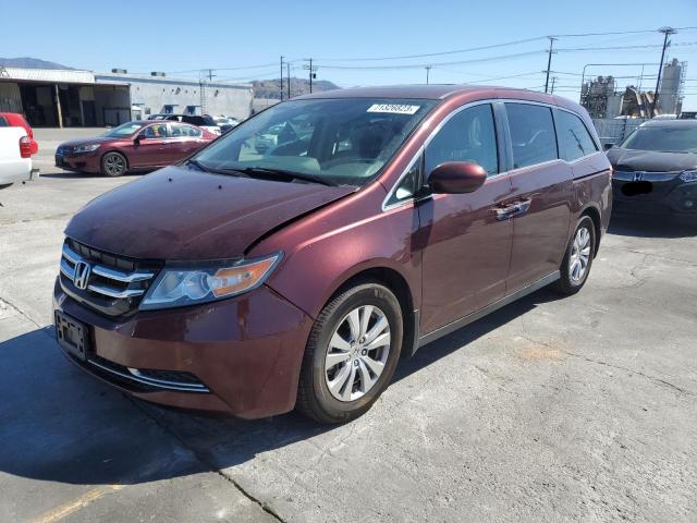 Photo 1 from auction – 2016 HONDA ODYSSEY EX with VIN 5FNRL5H62GB136100