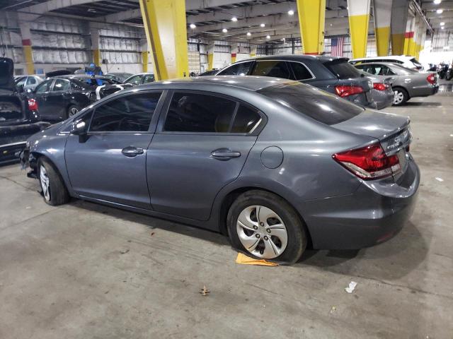 Photo 2 from auction – 2013 HONDA CIVIC LX with VIN 19XFB2F54DE261177