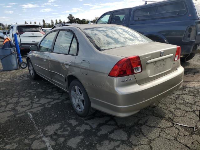 Photo 2 from auction – 2004 HONDA CIVIC EX with VIN 2HGES26704H556618
