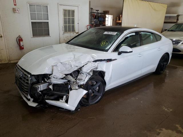 AUDI A5 PREMIUM 2019 with VIN WAUENCF59KA033729 - Photo from auction