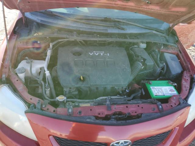 Photo 11 from auction – 2009 TOYOTA COROLLA BA with VIN JTDBL40E599023768