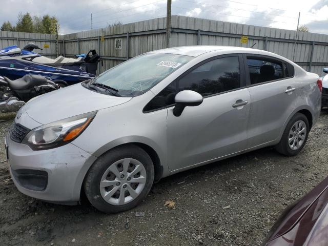 KIA RIO LX 2014 with VIN KNADM4A37E6377884 - Photo from auction