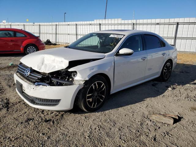 VOLKSWAGEN PASSAT SE 2012 with VIN 1VWBP7A31CC037063 - Photo from auction