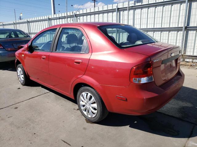 Photo 2 from auction – 2005 CHEVROLET AVEO BASE with VIN KL1TD52675B298386