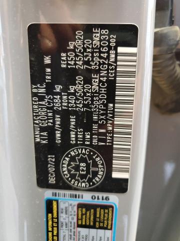 Photo 14 from auction – 2022 KIA TELLURIDE with VIN 5XYP5DHC4NG246038