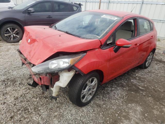 FORD FIESTA SE 2014 with VIN 3FADP4EJ1EM198748 - Photo from auction