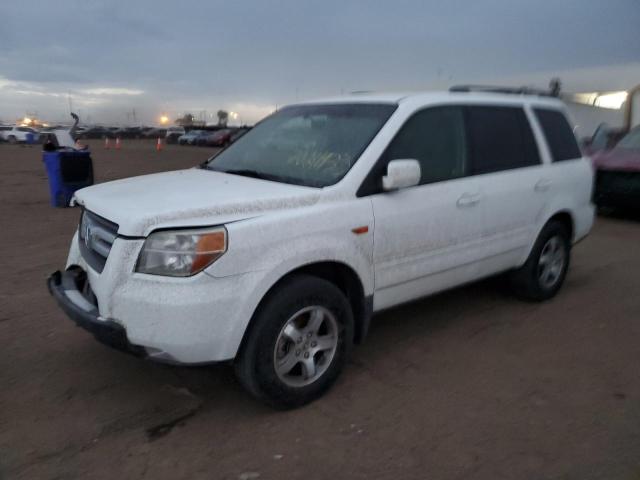 HONDA PILOT EX 2006 with VIN 5FNYF18436B019599 - Photo from auction