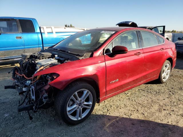 FORD FUSION SE 2018 with VIN 3FA6P0LU4JR281392 - Photo from auction