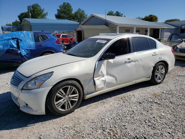 INFINITI G25 BASE 2011 with VIN JN1DV6APXBM830596 - Photo from auction