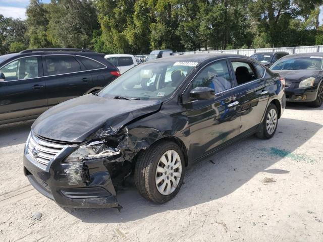 NISSAN SENTRA S 2014 with VIN 3N1AB7AP3EY220414 - Photo from auction