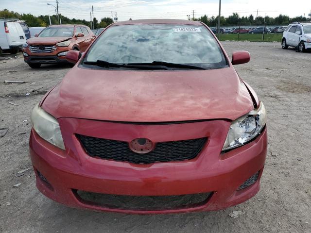 Photo 5 from auction – 2009 TOYOTA COROLLA BA with VIN JTDBL40E599059802