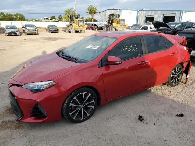 TOYOTA COROLLA L 2018 with VIN 2T1BURHE3JC009686 - Photo from auction