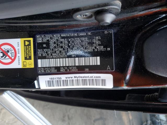 Photo 14 from auction – 2013 LEXUS RX 350 with VIN 2T2ZK1BA2DC090532