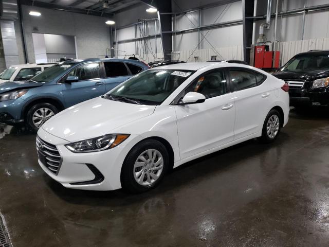 HYUNDAI ELANTRA SE 2017 with VIN 5NPD74LF6HH155073 - Photo from auction