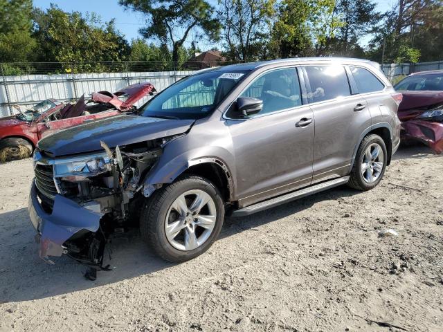 TOYOTA HIGHLANDER 2015 with VIN 5TDDKRFH9FS152474 - Photo from auction