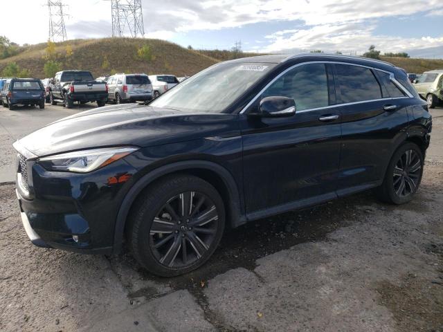 INFINITI QX50 LUXE 2021 with VIN 3PCAJ5BB5MF106187 - Photo from auction
