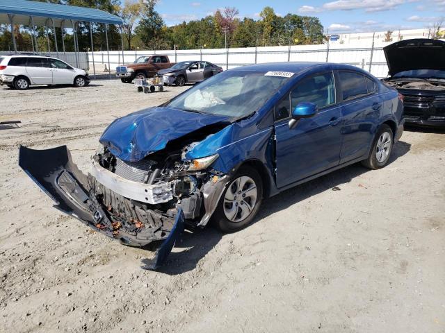 Photo 1 from auction – 2013 HONDA CIVIC LX with VIN 2HGFB2F52DH526149