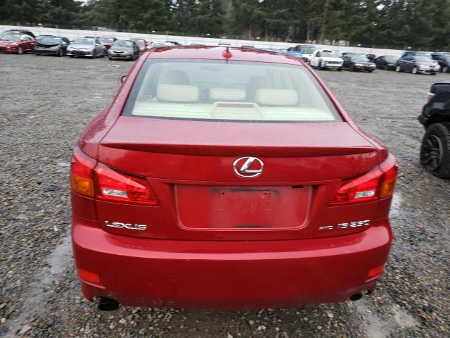 Photo 6 from auction – 2008 LEXUS IS 250 with VIN JTHCK262282023726