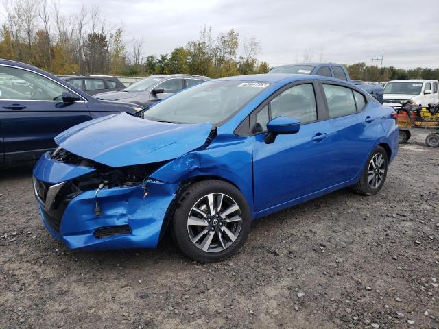 NISSAN VERSA SV 2021 with VIN 3N1CN8EVXML827064 - Photo from auction
