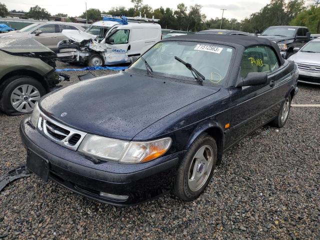 SAAB 9-3 S 1999 with VIN YS3DD78N2X7000199 - Photo from auction