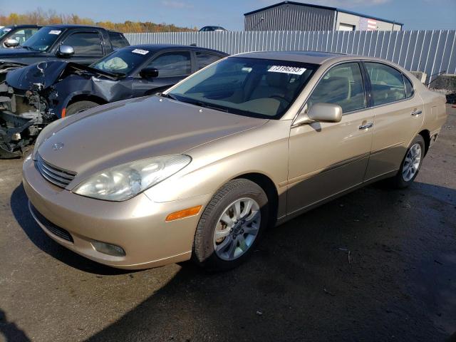 LEXUS ES 330 2004 with VIN JTHBA30G445033367 - Photo from auction
