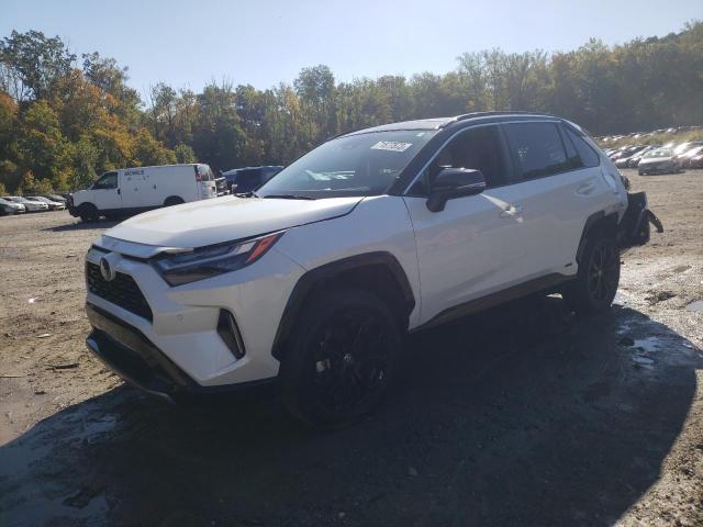 TOYOTA RAV4 XSE 2022 with VIN 4T3E6RFV7NU075339 - Photo from auction