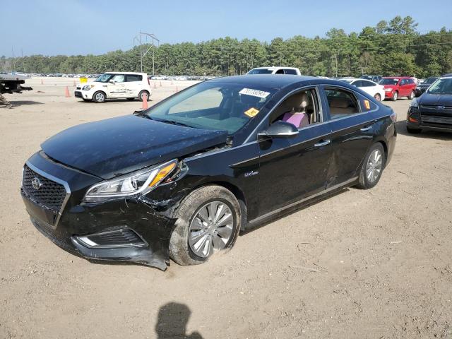 HYUNDAI SONATA HYB 2016 with VIN KMHE24L18GA019083 - Photo from auction