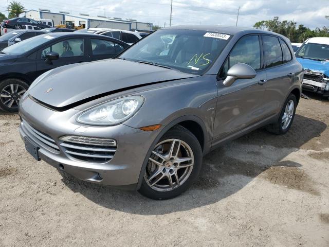 PORSCHE CAYENNE S 2012 with VIN WP1AE2A25CLA92421 - Photo from auction