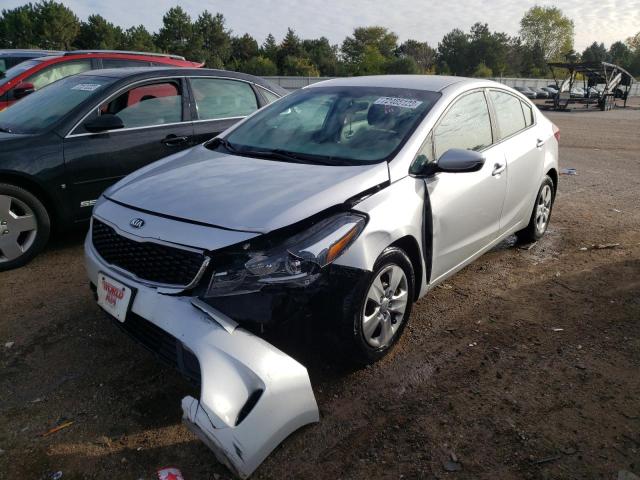 KIA FORTE LX 2017 with VIN 3KPFL4A74HE091670 - Photo from auction