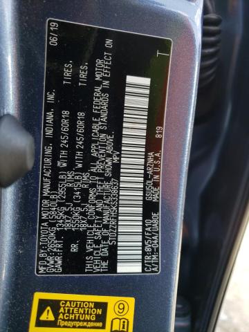 Photo 14 from auction – 2019 TOYOTA HIGHLANDER with VIN 5TDZZRFH5KS338637