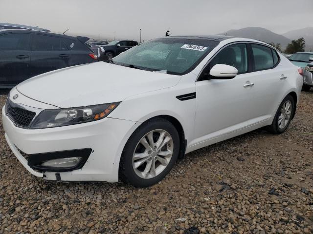 KIA OPTIMA EX 2013 with VIN 5XXGN4A76DG147639 - Photo from auction