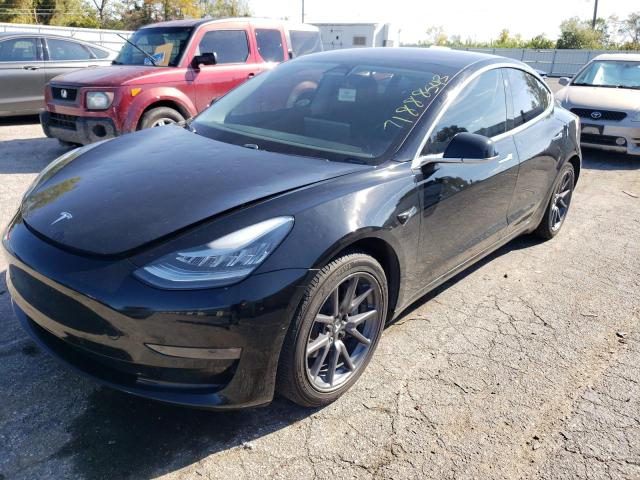 TESLA MODEL 3 2018 with VIN 5YJ3E1EA3JF030389 - Photo from auction