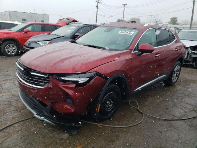 BUICK ENVISION E 2023 with VIN LRBFZNR42PD013546 - Photo from auction