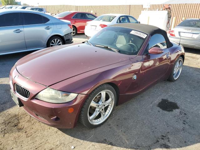 BMW Z4 2.5 2005 with VIN 4USBT33565LS54756 - Photo from auction