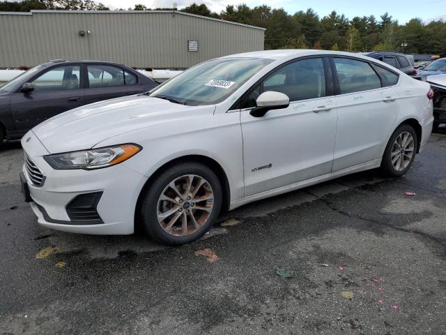 FORD FUSION SE 2019 with VIN 3FA6P0LU4KR138086 - Photo from auction