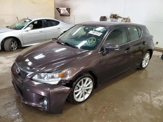 LEXUS CT 200 2012 with VIN JTHKD5BH4C2109677 - Photo from auction