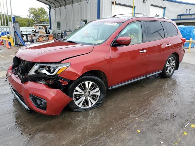 NISSAN PATHFINDER 2017 with VIN 5N1DR2MN8HC683340 - Photo from auction