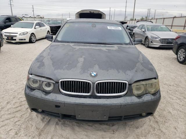 Photo 5 from auction – 2004 BMW 745 I with VIN WBAGL63524DP72463