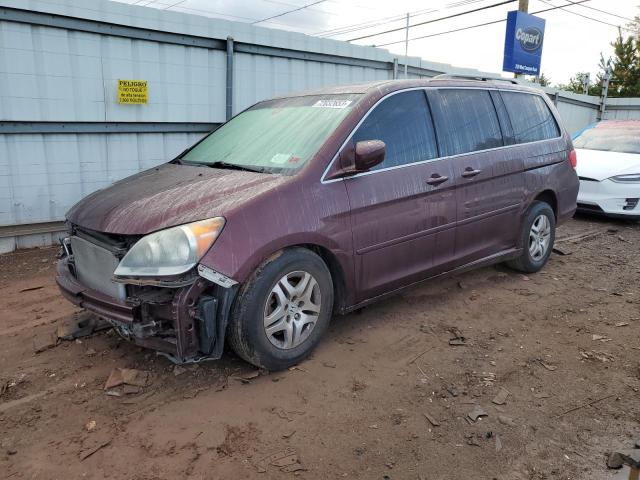 HONDA ODYSSEY EX 2008 with VIN 5FNRL386X8B090117 - Photo from auction