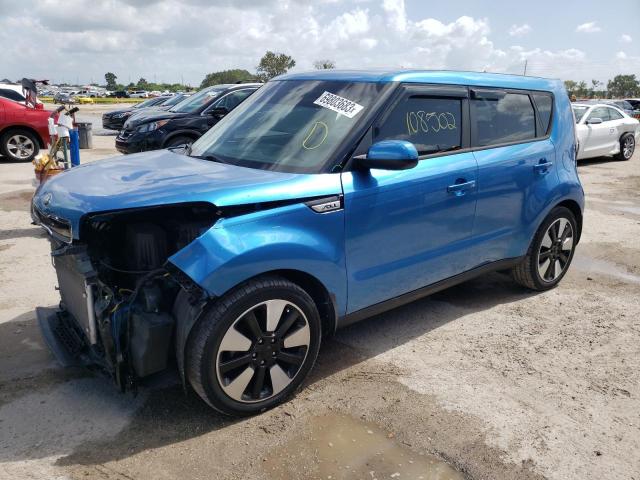 KIA SOUL + 2016 with VIN KNDJP3A51G7404552 - Photo from auction