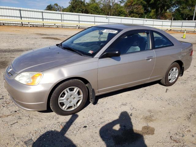 HONDA CIVIC LX 2002 with VIN 1HGEM21592L001070 - Photo from auction