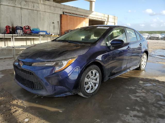 TOYOTA COROLLA LE 2022 with VIN JTDEPMAE8NJ203206 - Photo from auction
