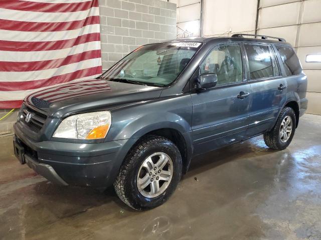 HONDA PILOT EXL 2005 with VIN 5FNYF18505B002699 - Photo from auction
